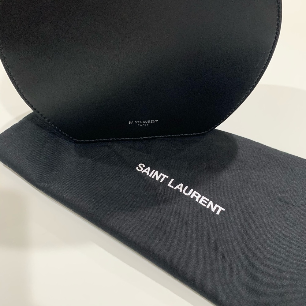 * Saint Laurent Small Leather Mica Hat Case - Picture 14 of 15